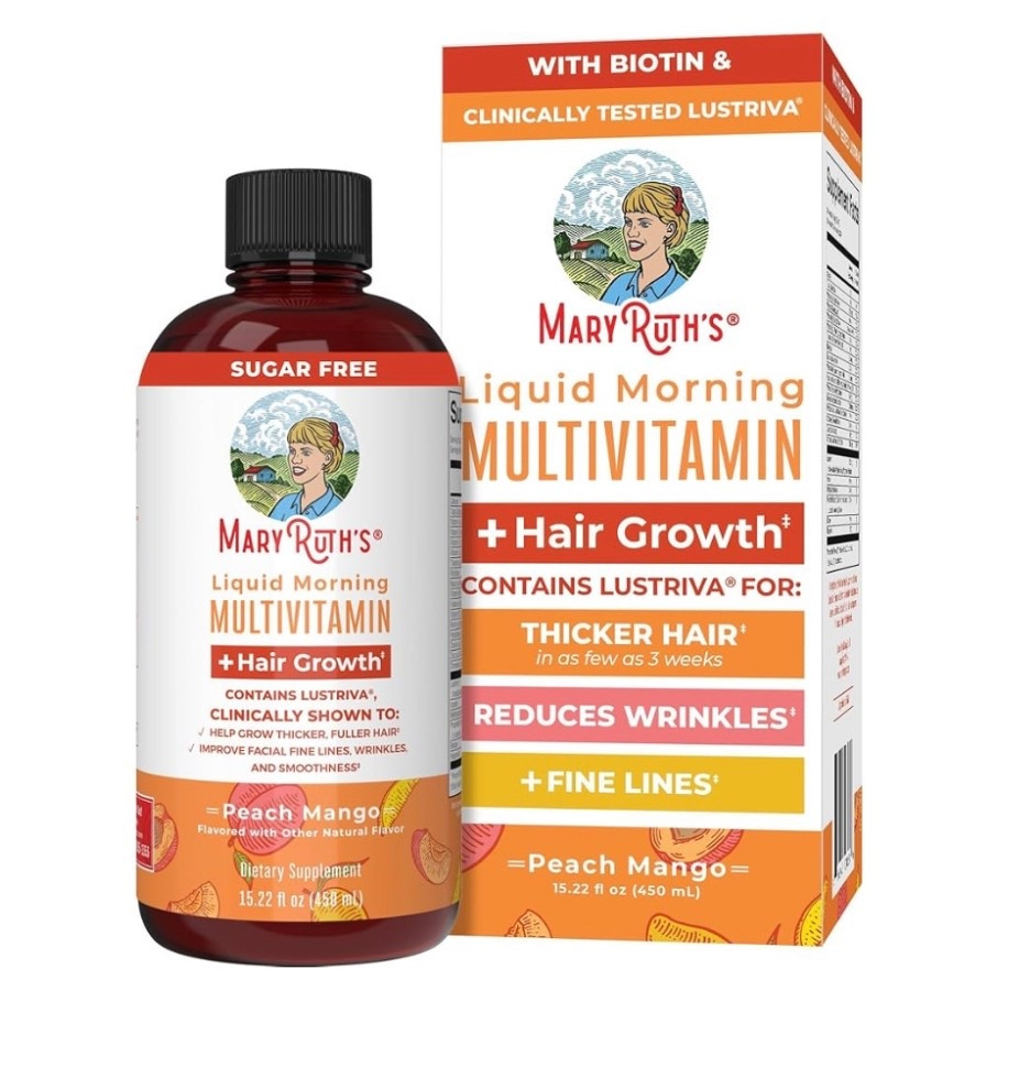 Mary Ruth’s Multivitamin for hair growth 