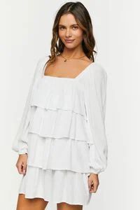 Tiered Flounce Mini Dress | Forever 21 (US)
