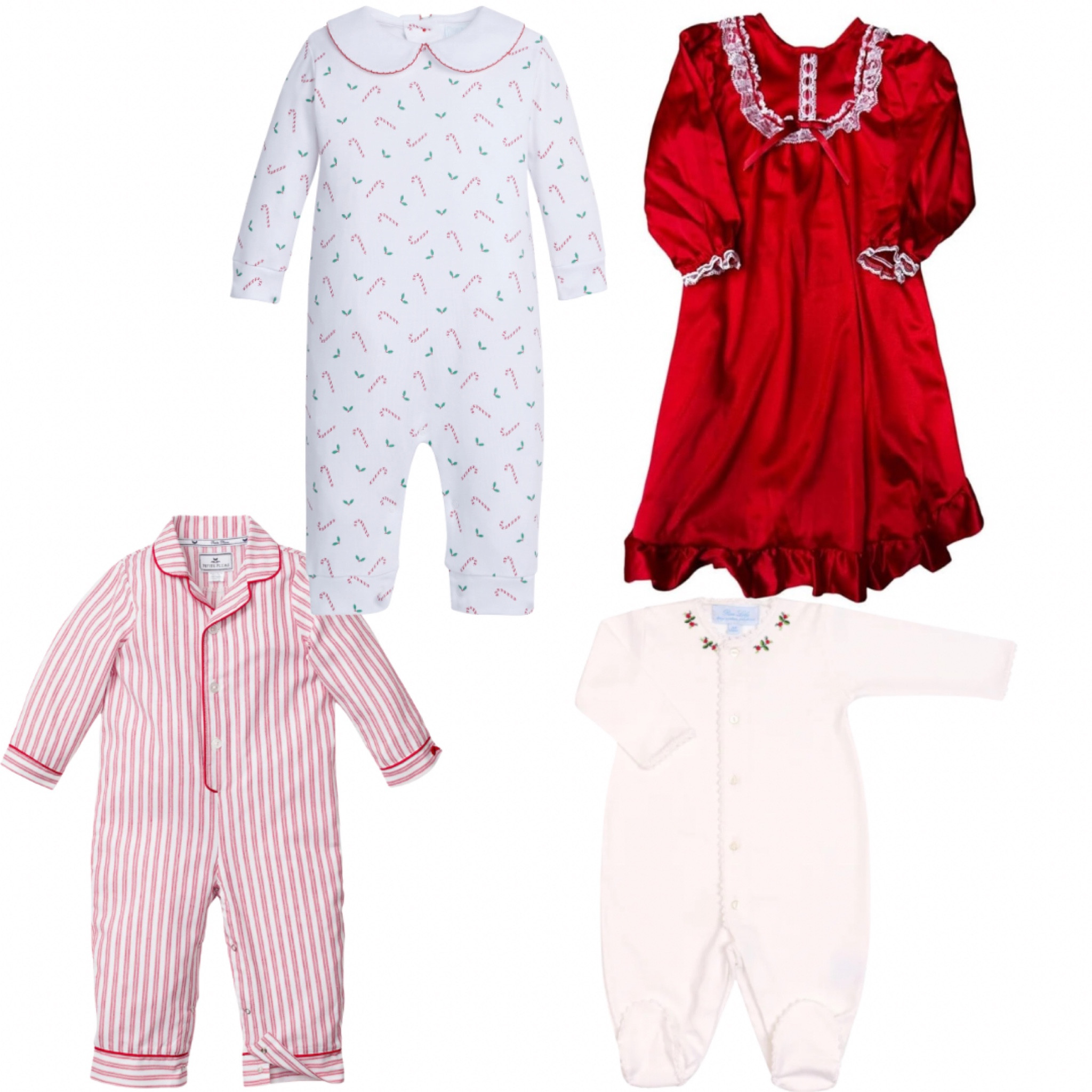 Family coordinating pajamas. The embroidered holiday romper is pixie lily in the bottom right!

#LTKHoliday #LTKKids #LTKBaby