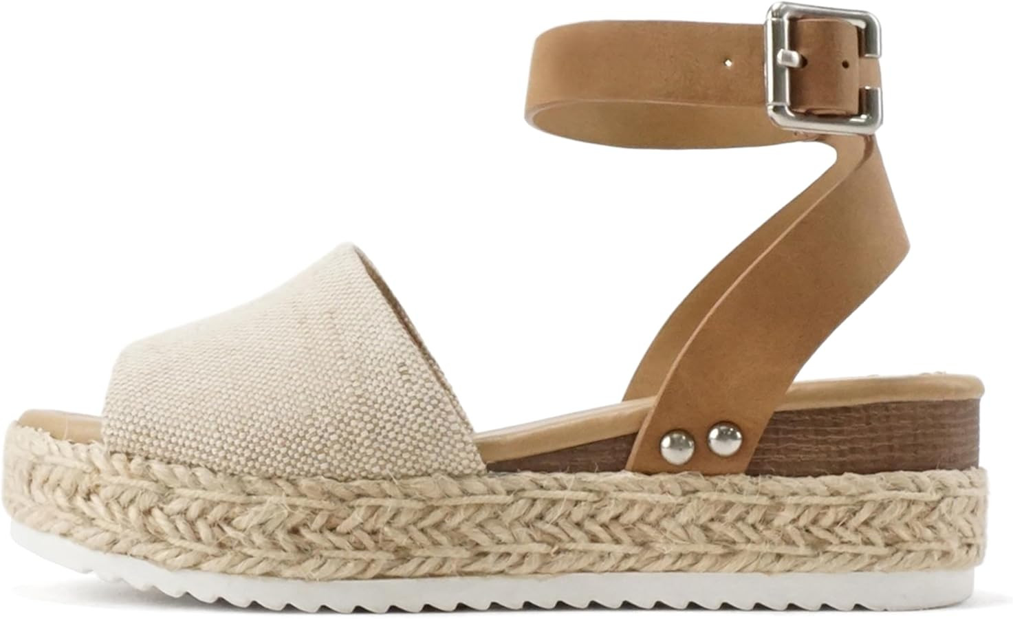 Soda Little Kids/Children/Girls Topic-IIS Espadrille Flatform Wedge Open Toe Sandals | Amazon (US)
