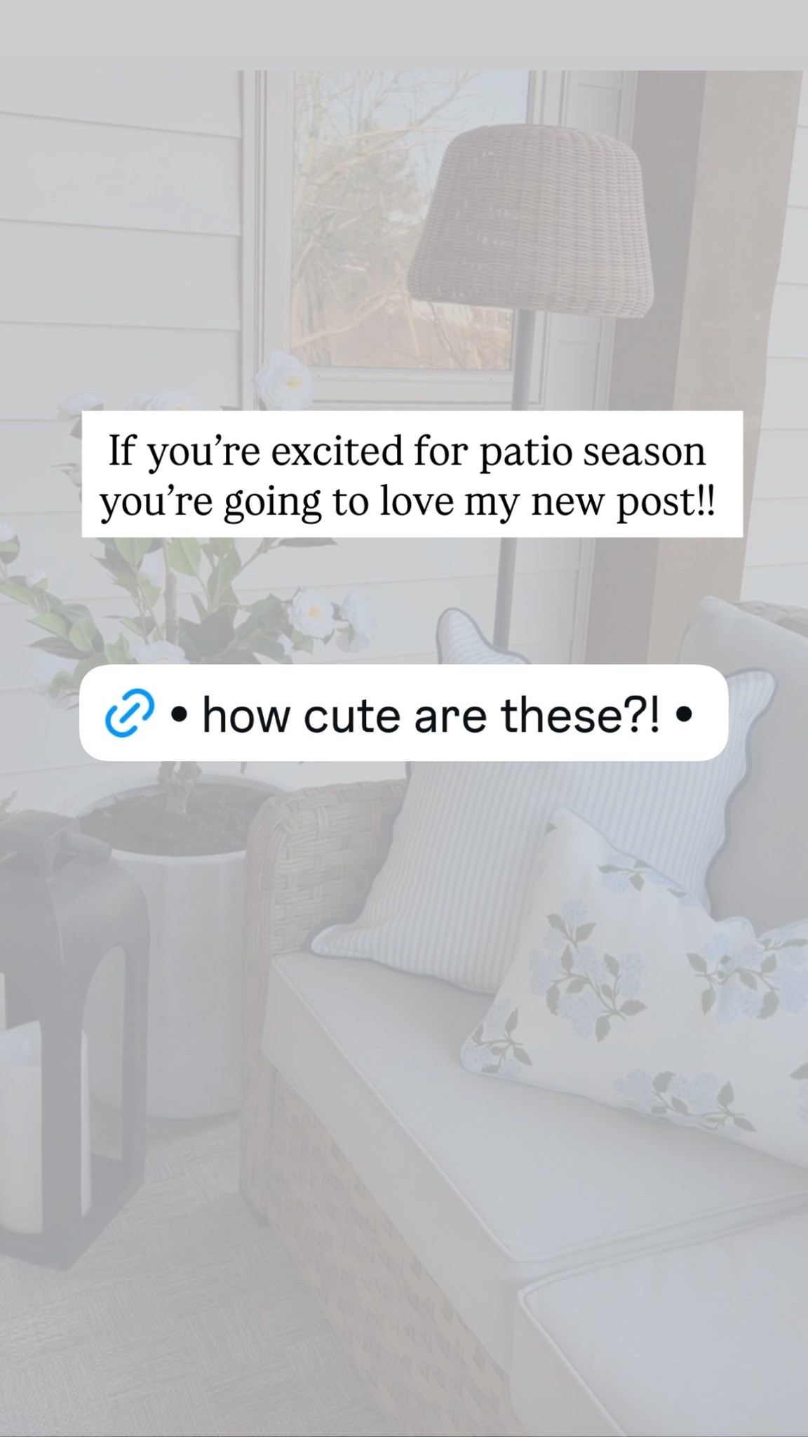 If you’re excited for patio season you’re going to love my new post!!