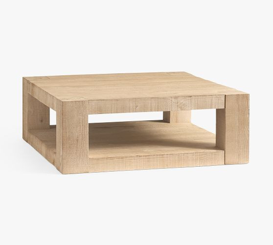 Rockport Square Reclaimed Wood Coffee Table (44") | Pottery Barn (US)