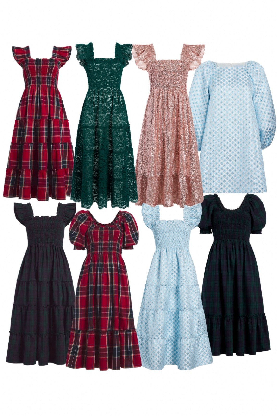 Holiday dresses. Nap dresses. Tartan dress. Sequined dress for the holidays. 
.
.
.
… 

#LTKHoliday #LTKstyletip #LTKSeasonal