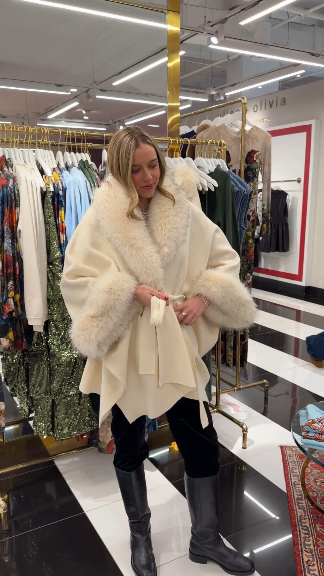  spend a festive shopping day with me @bloomingdales on 59th street! If you are looking for something fun to do this holiday season the flagship has the most fun decorations, pop ups, and window displays #bloomiespartner 

#LTKdayinmylife #LTKGiftGuide #LTKHoliday