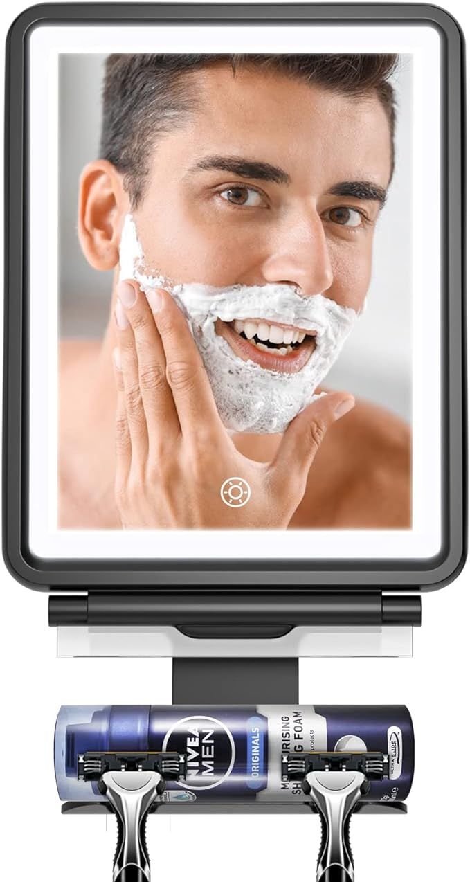 Shower Mirror, 6.2" W x 8" H, Fogless for Shaving with Squeegee to Keep Clean or Remove Foggy Mes... | Amazon (US)