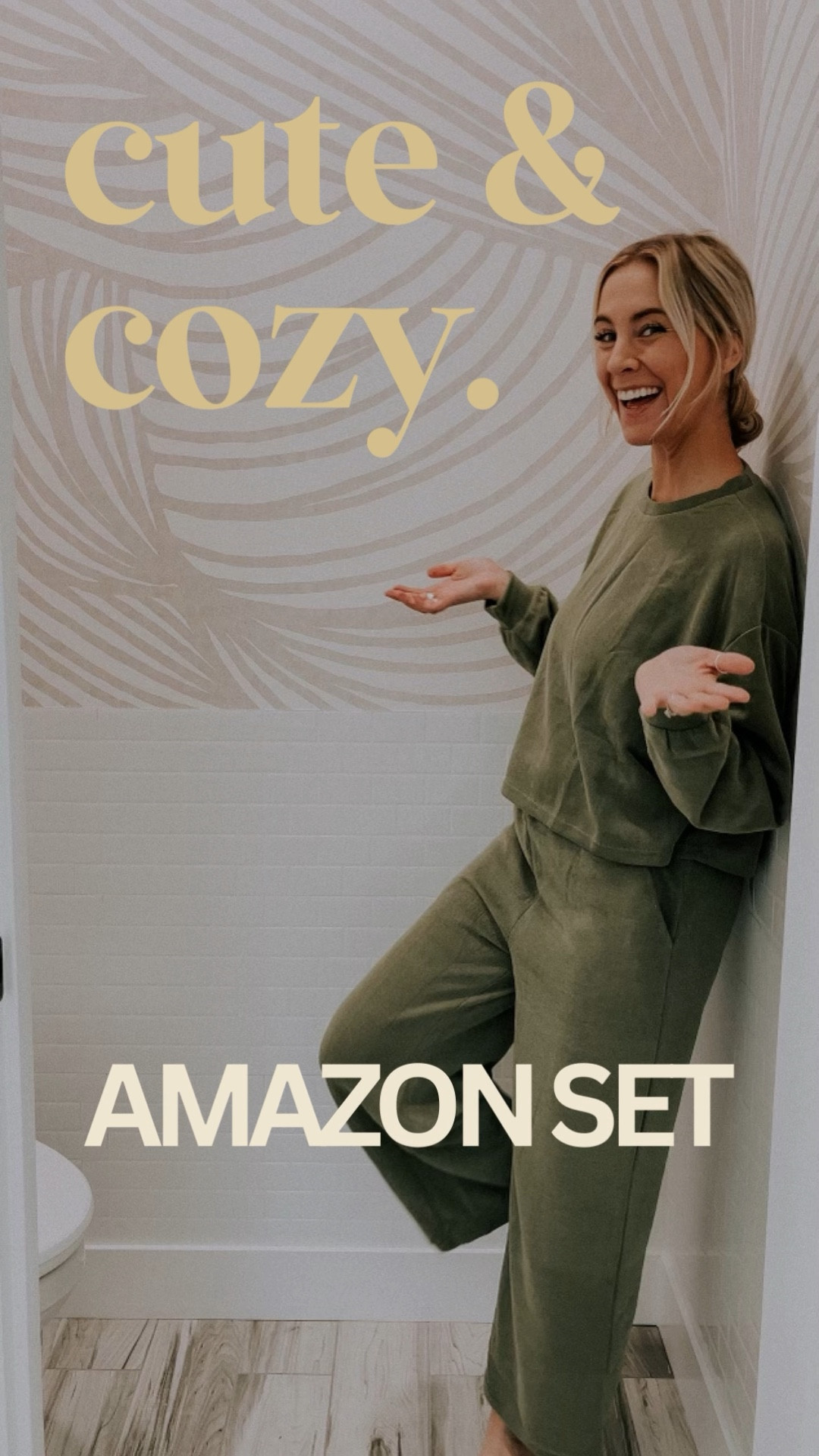 My favorite Amazon Set! It’s prime, so it will get here quick! Comes with wide leg sweat pants and the sweatshirt. So many colors and sizes available! 

#LTKsalealert #LTKfit #LTKunder50