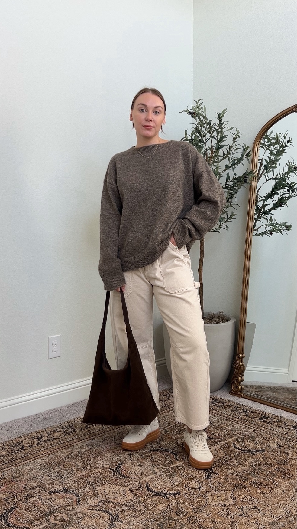 yesterday’s lil fit check 🍁✨ 

Jeans size down 
Sweater TTS 

#ootd #falloutift #sweaterweather #fitcheck #outfitoftheday

#LTKSeasonal #LTKFindsUnder100 #LTKStyleTip