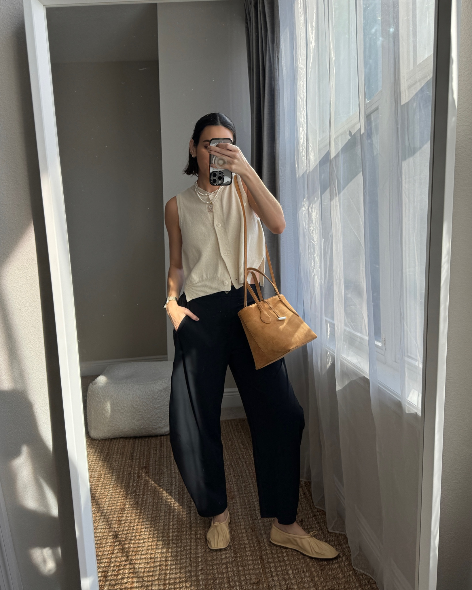 Outfit of the day- full grwm on my Ig and tik tok! 

Pants true to size (read their size chart) I’m wearing petite length and I’m 5’3”

Shoes true to size and comfortable (if wide foot consider sizing up)

#LTKsalealert #LTKshoecrush #LTKstyletip