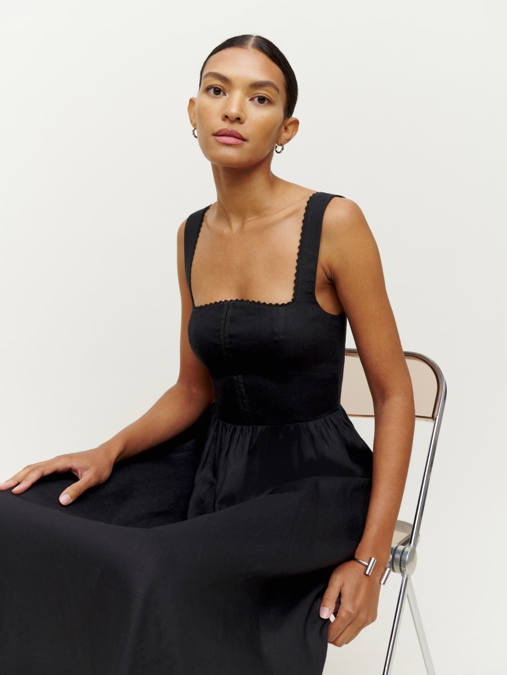 Tagliatelle Linen Dress | Reformation (Global)