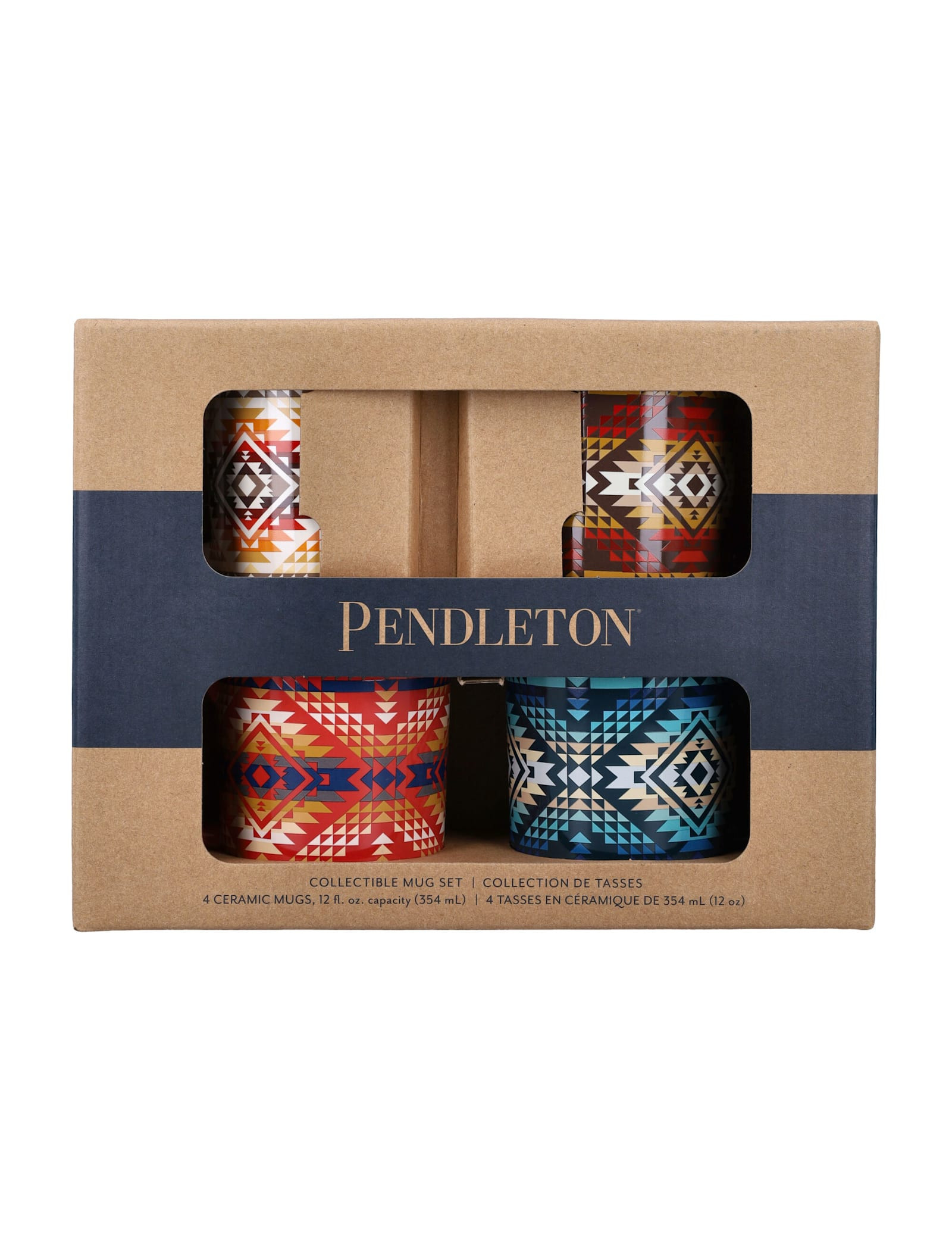 Pendleton 12oz Ceramig Mug Set Of 4 | Italist.com US