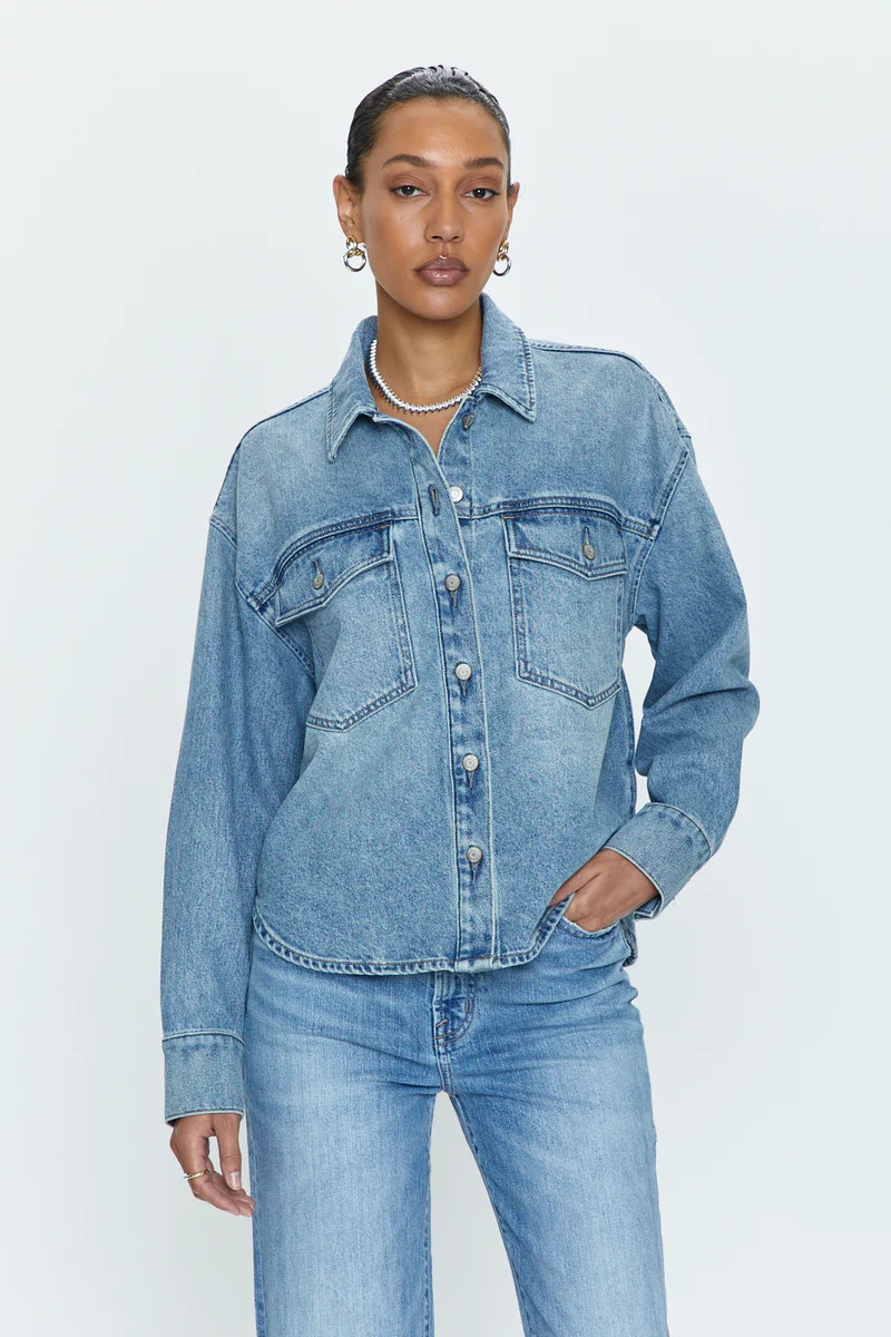 Mandy Crop Shacket - Marcel | Pistola Denim
