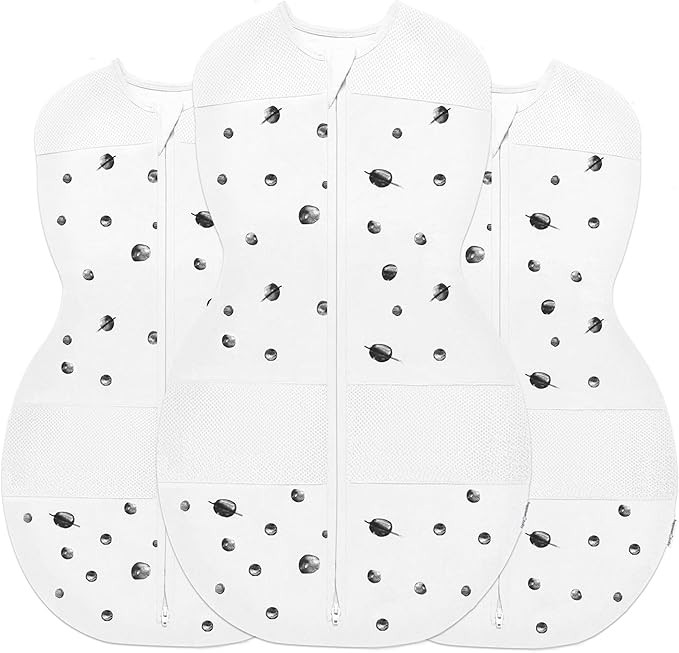 Happiest Baby Sleepea 5-Second Swaddle - 100% Organic Cotton Baby Swaddle Blanket - Doctor Design... | Amazon (US)