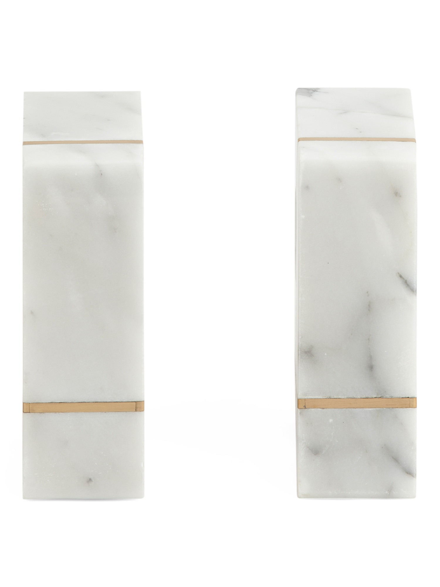 2pk Cortina Carrara Marble Bookends | TJ Maxx
