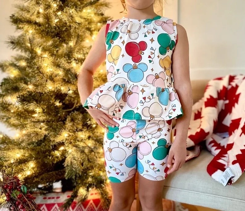 Girls Christmas Mouse Tank Set, Christmas Mouse Outfit, Disney Vacation Set for Kids, Disney Trip T-shirt, Girls Christmas Disney Shirt

#LTKSeasonal #LTKKids #LTKootd