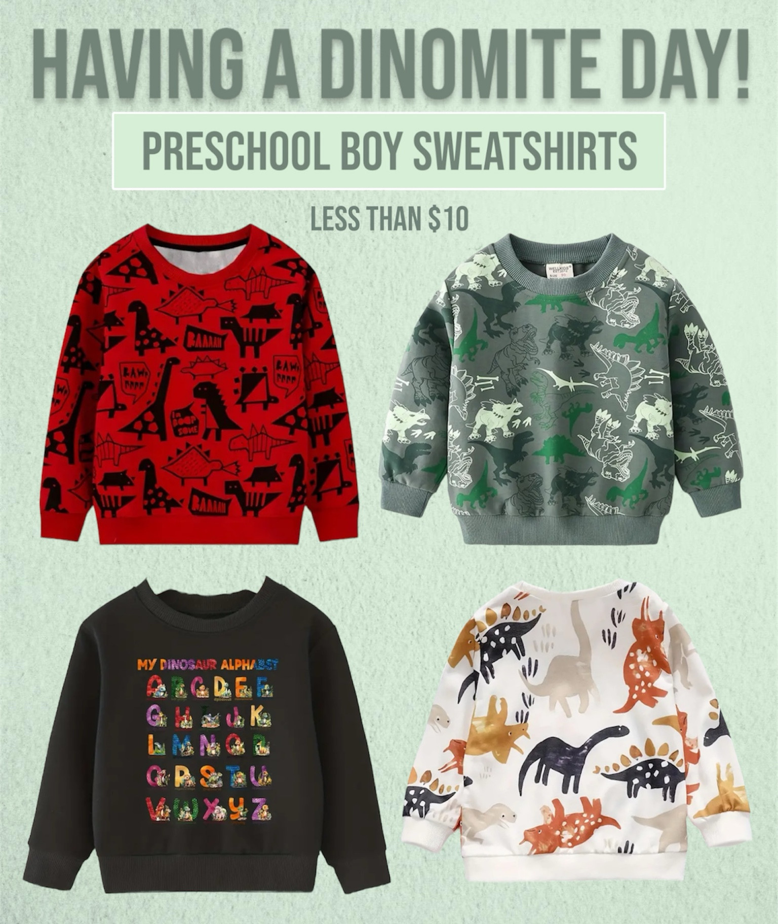 HAVING A DINOMITE DAY 🦖

#LTKkids #LTKfindsunder50 #LTKfamily