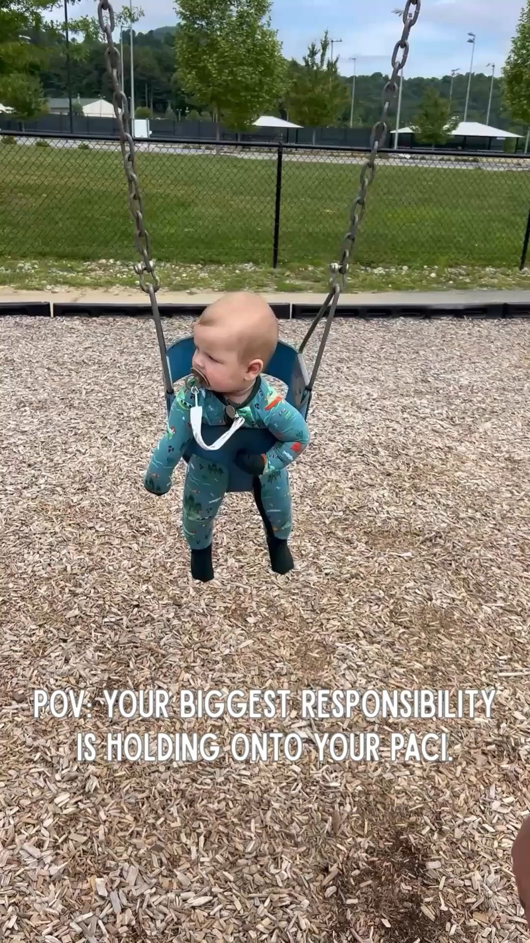 POV: your biggest responsibility is holding onto your paci.

Meanwhile, Mom is packing snacks, diapers, extra clothes, wipes, bottles, and somehow remembering where everyone is supposed to be. 😂

I think I’ll trade places with him for a day.

#MomLife #BabyLife #BabyBoy #SwingTime #LittleMoments

#LTKdayinmylife #LTKmomlife #LTKBaby