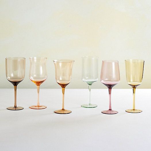 Colorful Goblets, Set of 6 | Terrain