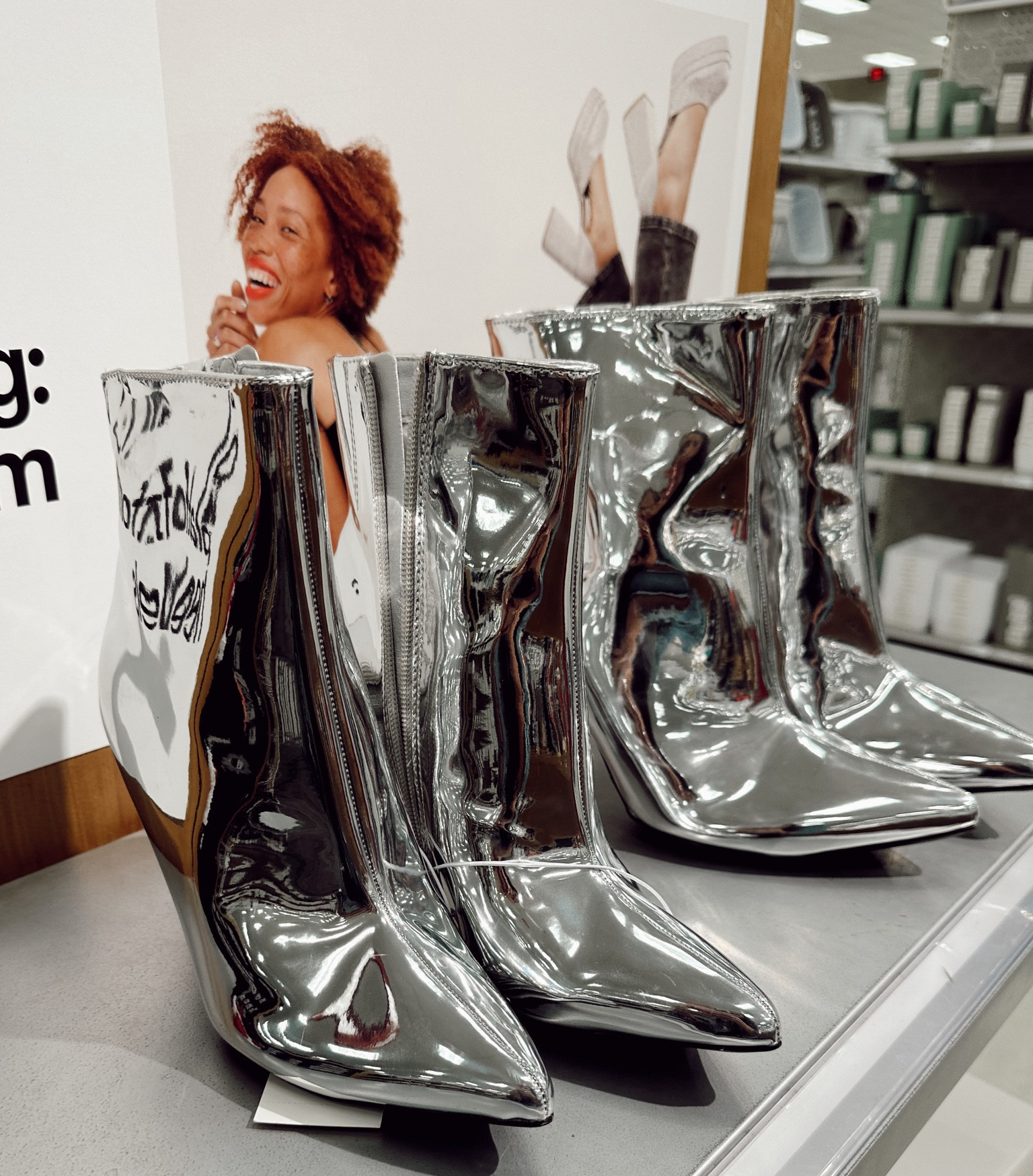 Showstoppers !! Women’s Silver Ankle boots @Target ! These are so awesome and perfect for the holidays ! Shop below 🤍🤍

#ltkshoecrush #ltku #ltkfindsunder50 

#LTKSeasonal #LTKGiftGuide #LTKHoliday