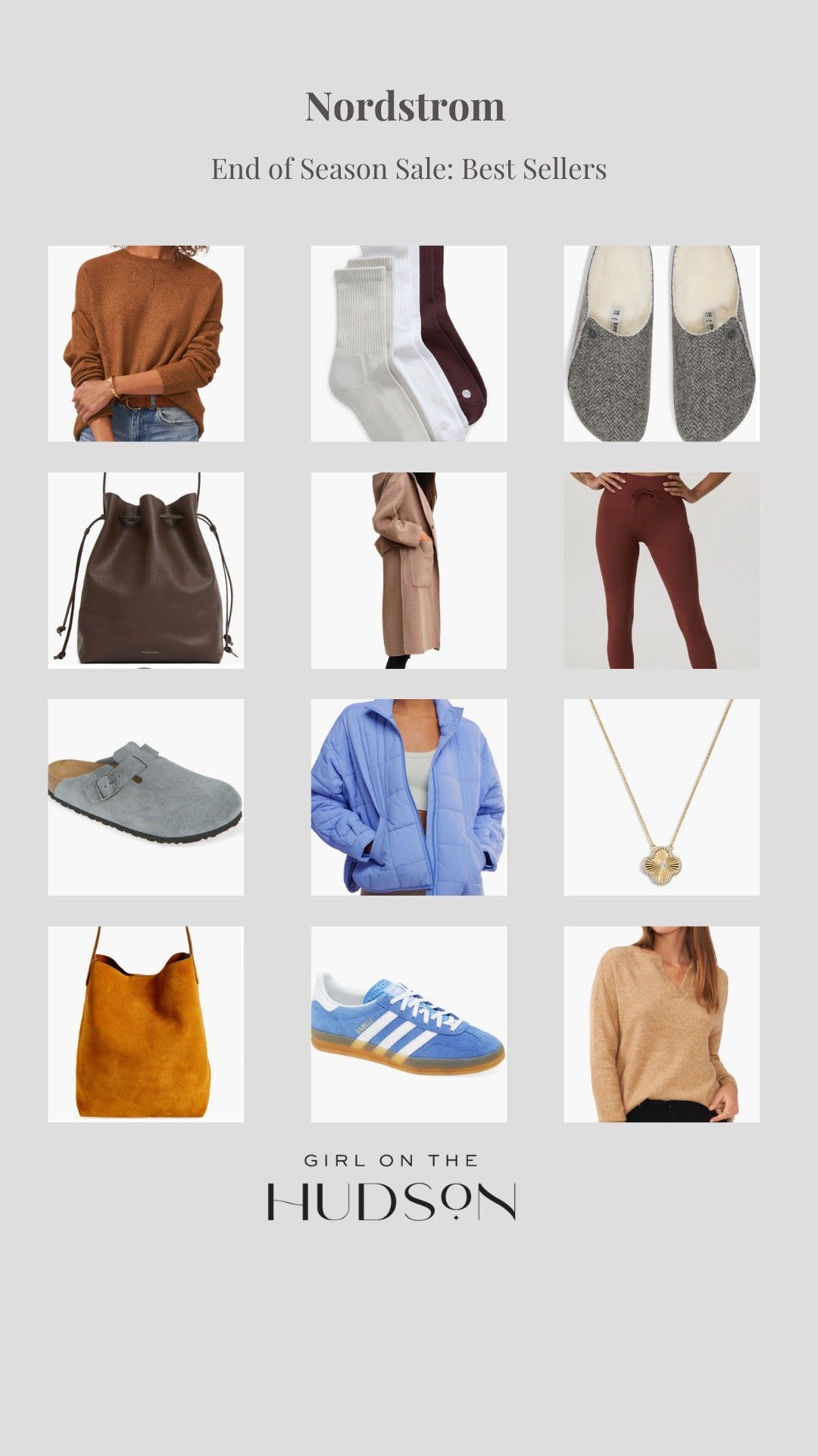 Best sellers from the Nordstrom end of season sale! 

Cozy leggings, the coolest sneakers, handbags, sweaters and my favorite new necklace! 

#LTKootd #LTKFindsUnder100 #LTKSaleAlert
