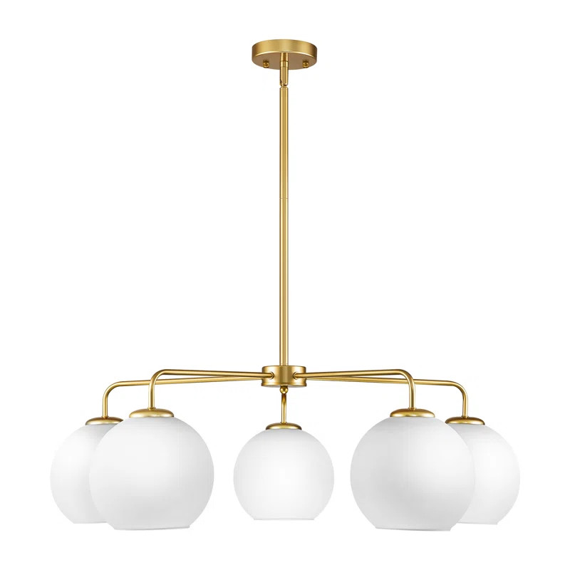 Filkins 5 - Light Dimmable Sputnik Sphere Chandelier | Wayfair North America