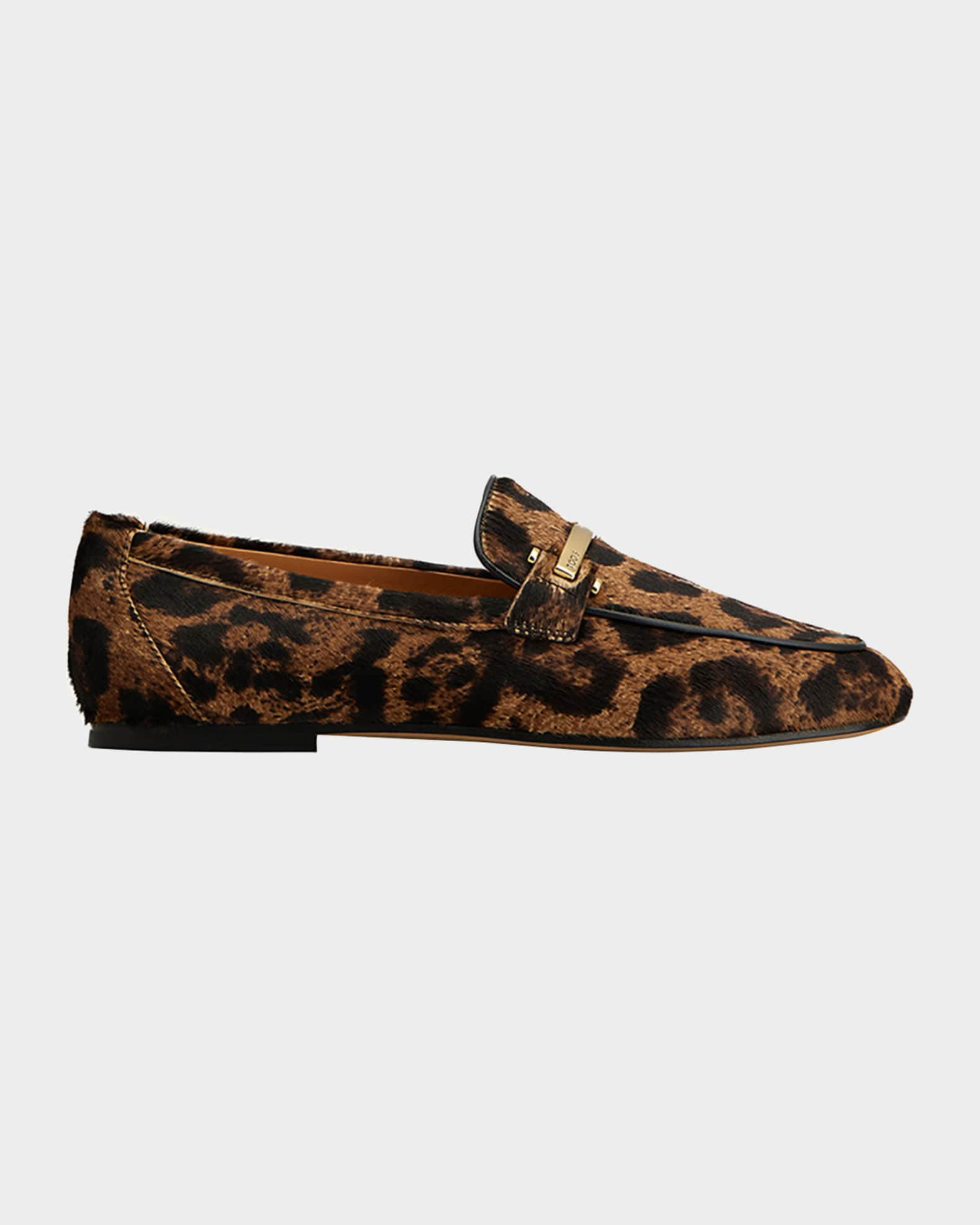Leopard Calf Hair Loafers | Neiman Marcus