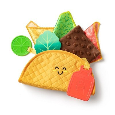 Melissa & Doug Multi-Sensory Soft Taco Fill & Spill Infant Toy: Fabric Learning Set for Developing Fine Motor Skills | Target