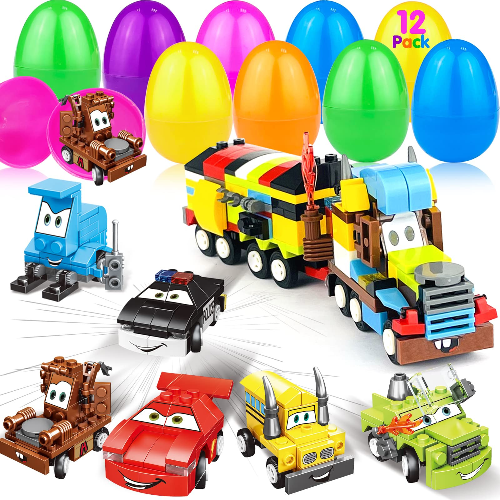 6 in 1 Transform Assemble Cars | Amazon (US)