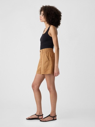 4" High Rise Easy Utility Shorts | Gap Factory