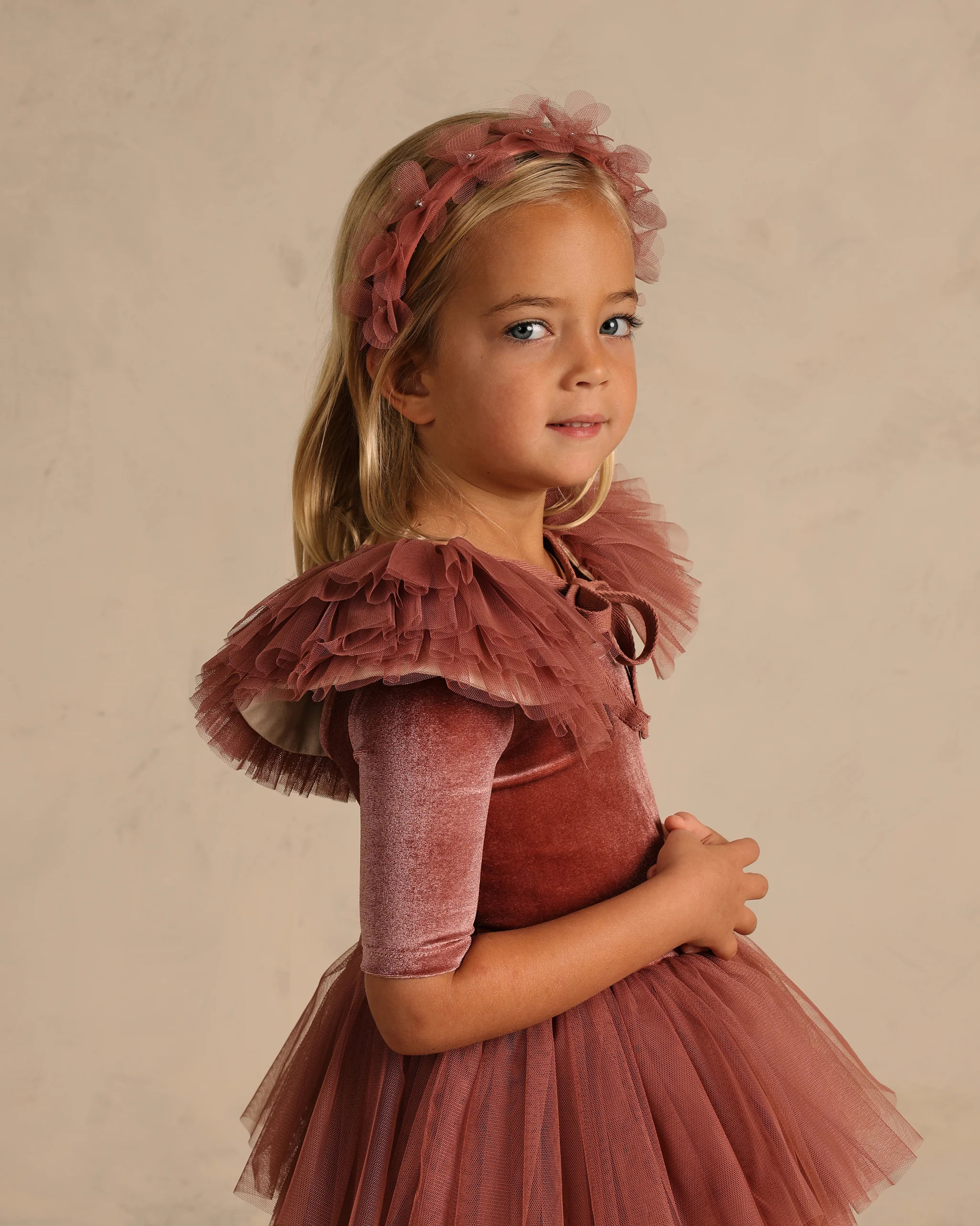 Ruffle Tulle Collar || Poppy | Rylee + Cru