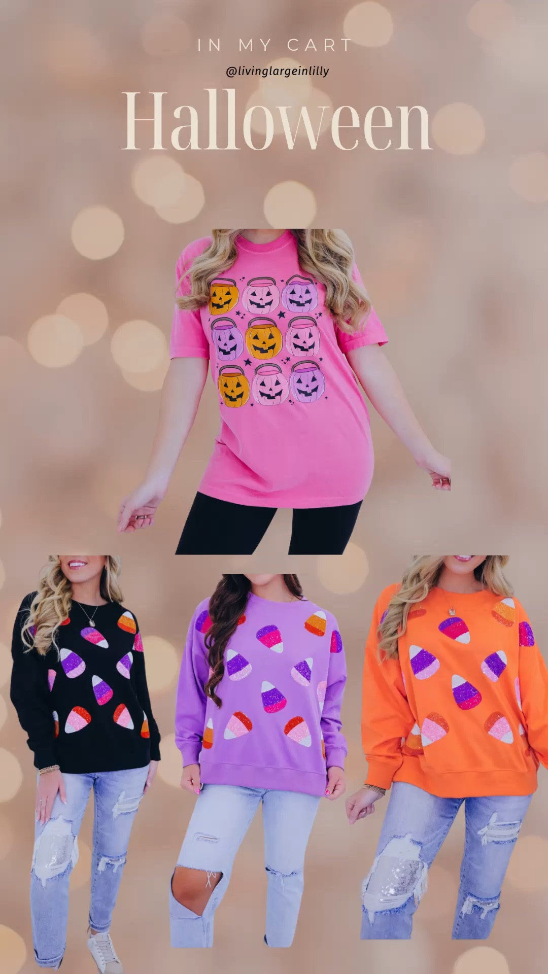 Which candy corn should I buy?
Black Orange or Purple???

@whiskeydarling #livinglargeinlilly #poll #halloween #sparkle #vote 

#LTKPlusSize #LTKSeasonal #LTKMidsize