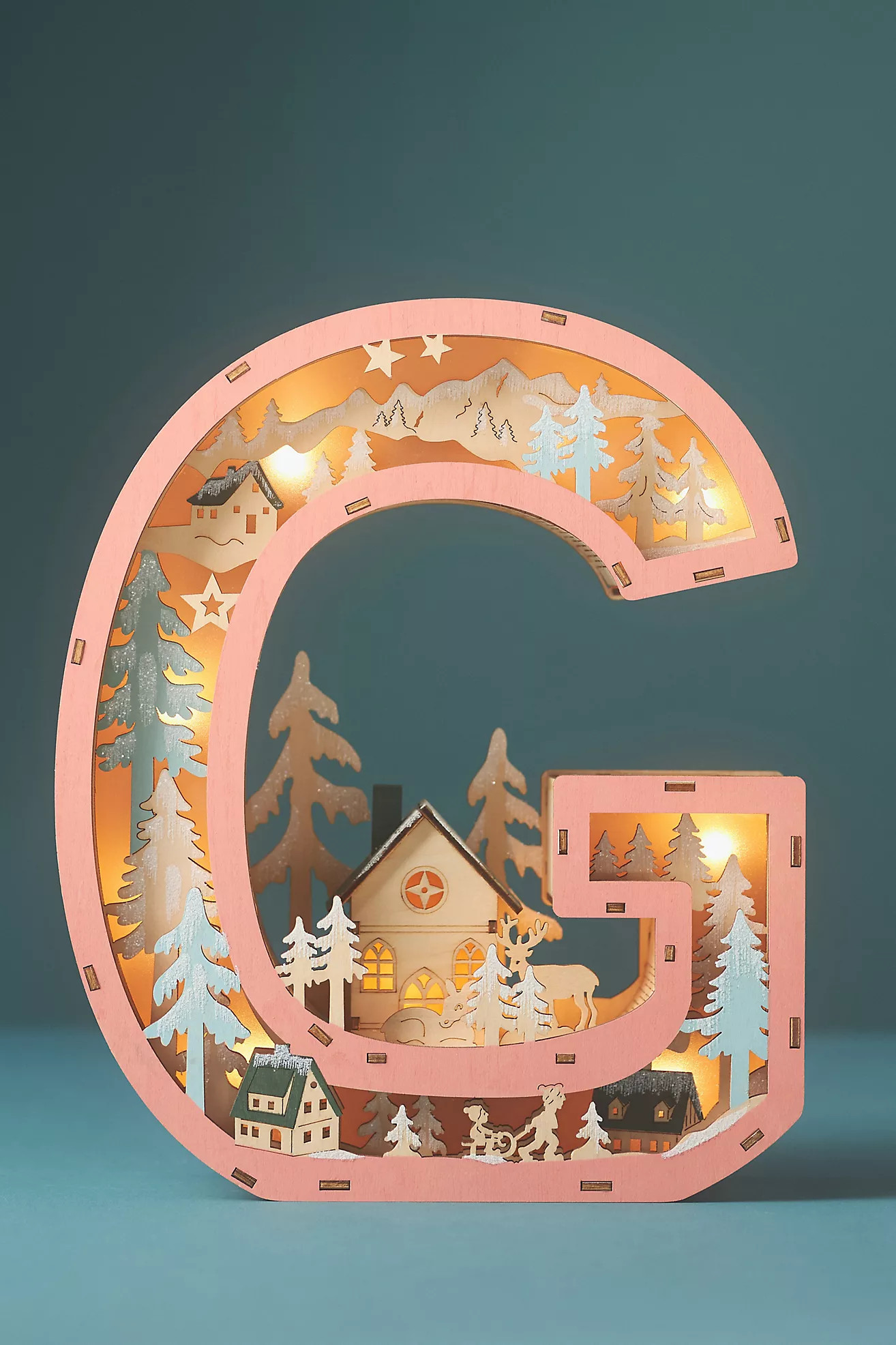 Wonderland Scene Monogram | Anthropologie (US)