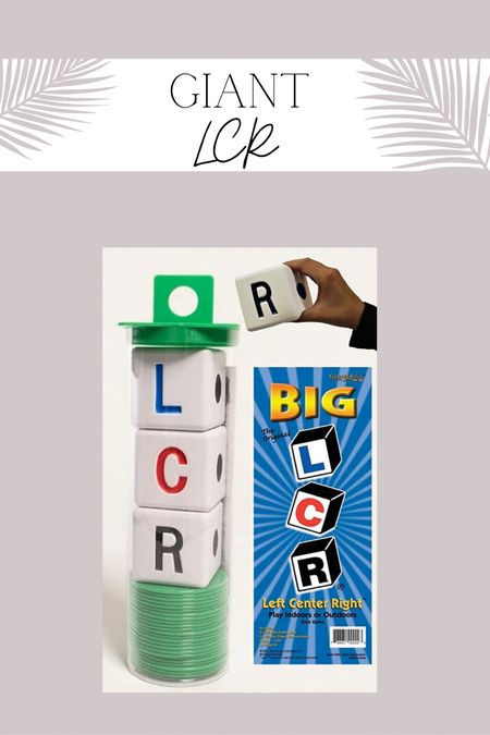 Giant LCR dove game 

#LTKhome #LTKfamily #LTKFind