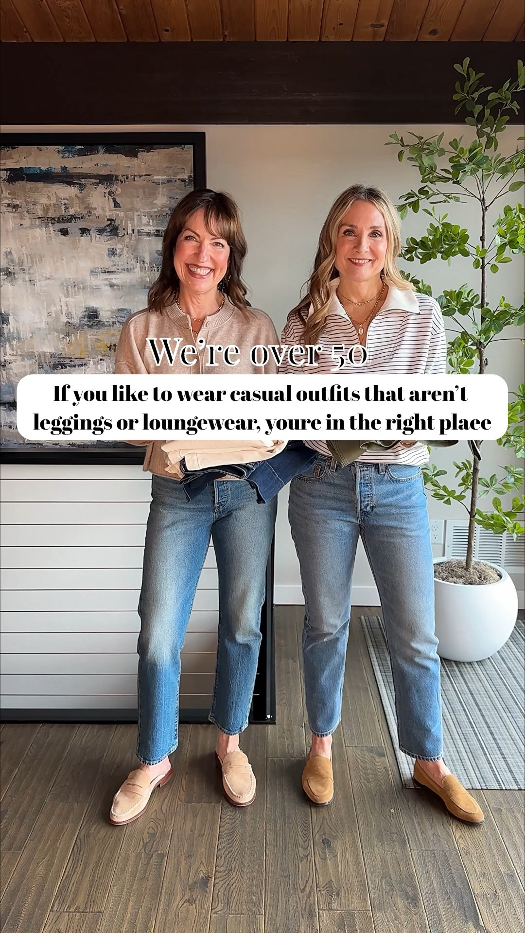 Don’t get us wrong, we love a good loungewear set, but mostly an outfit that feels a tad more put together & stylish is our happy place!💗

Jeans with a fun graphic tee & a cute jacket or a casual Henley with olive pants & cool sneakers offer an easy look that’s slightly out of the ordinary from of the sea of leggings + sweats outfits walking around😏 No shade to comfort, we just get tired of wearing the same ol’ thing every day!

@evereveofficial never disappoints! They have the BEST curation around of chic & cool for head to toe style!

#LTKootd #LTKgrwm #LTKOver40