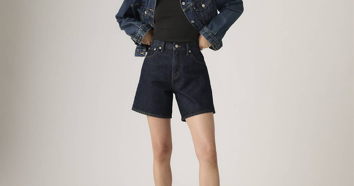 High Rise Baggy Women's Shorts | Levi's CA