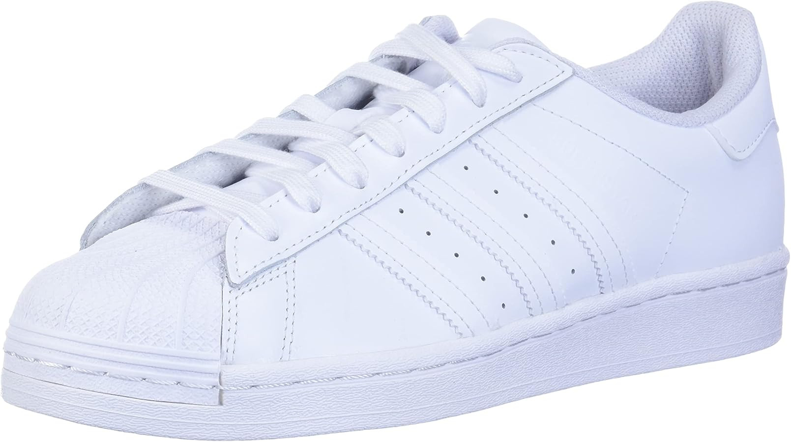 adidas Women's Superstar Sneaker, White/White/White, 11 | Amazon (US)