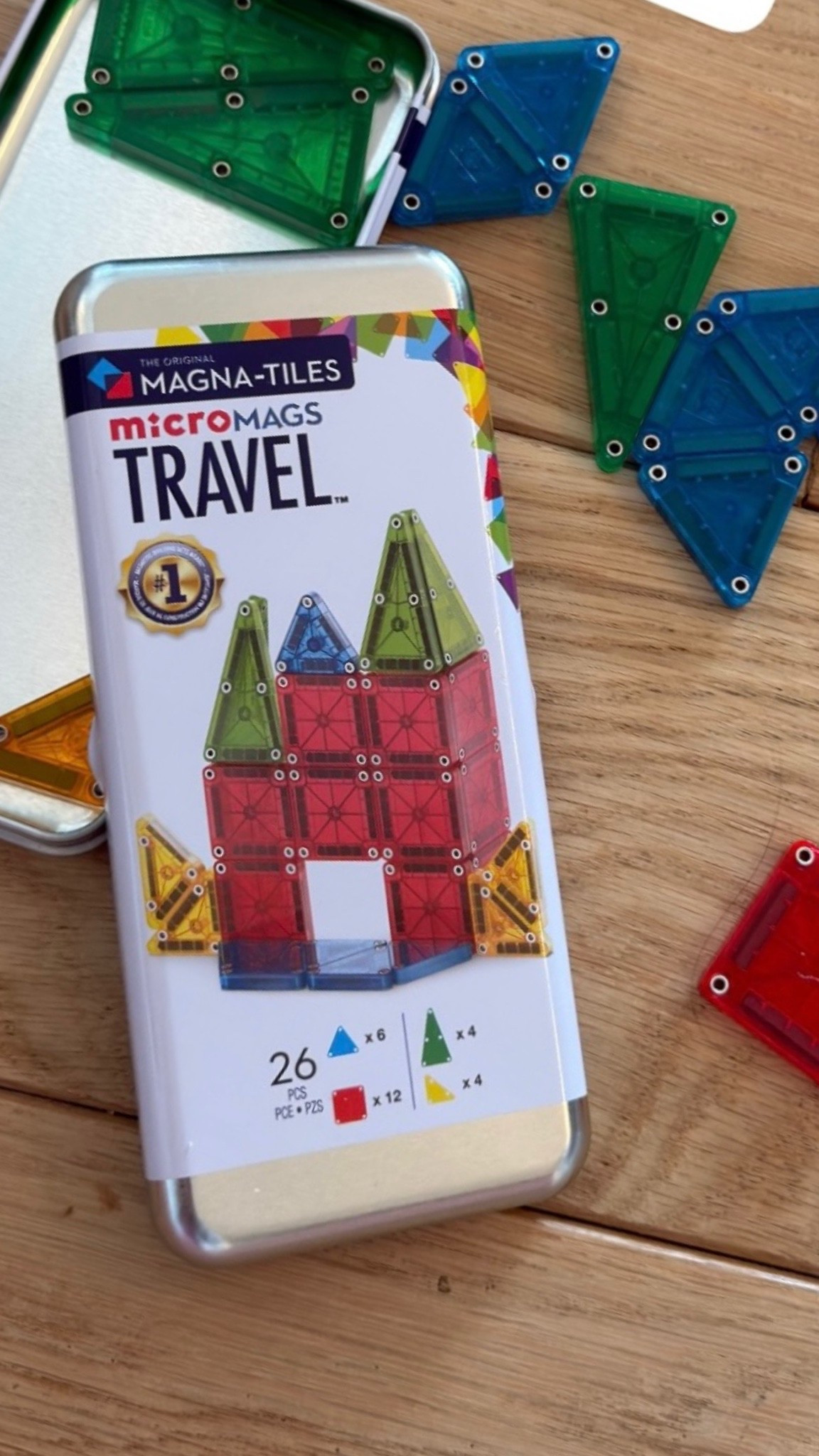 Pack these Mini Magna-Tiles for your next trip ✈️🚗

These are a MUST for road trips, church, flights, waiting rooms, restaurants, appointments, or anytime you need a little quiet play. They keep little hands busy without taking up much space.

Great gift to give.

#LTKmomlife #LTKKids