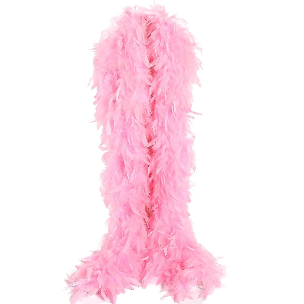 THARAHT Chandelle Feather Boa 19 Color-38g/55g100g 2Yard Dancing Wedding Party Halloween Costume ... | Amazon (US)