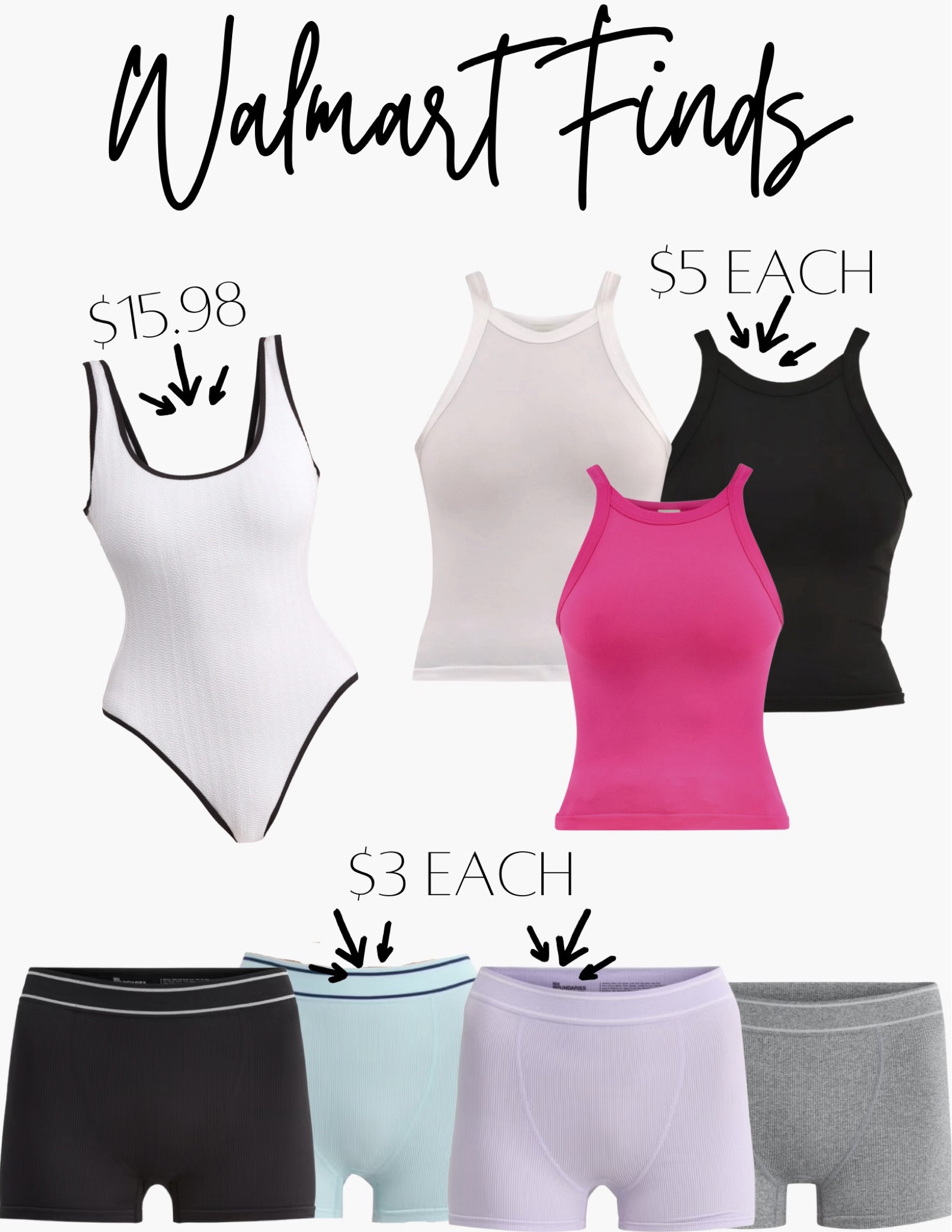 Stopped into #walmart today for the first time in a long time and found some affordable basics! Loving these $3 briefs that’ll be perfect for sleep! 

#LTKStyleTip #LTKActive #LTKFindsUnder50