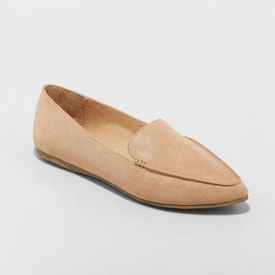 Women's Micah Pointed Toe Closed Loafers - A New Day™ | Target