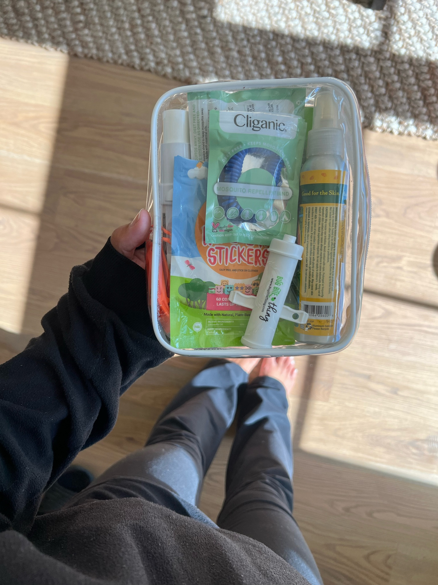 My “bug bag” I never leave home without in the Spring and Summer for my the kids 🐛 

Summer essentials 
Summer kids essentials
Summer kids
Bug
Bugs
Kids health 
Kids home
Kids essentials