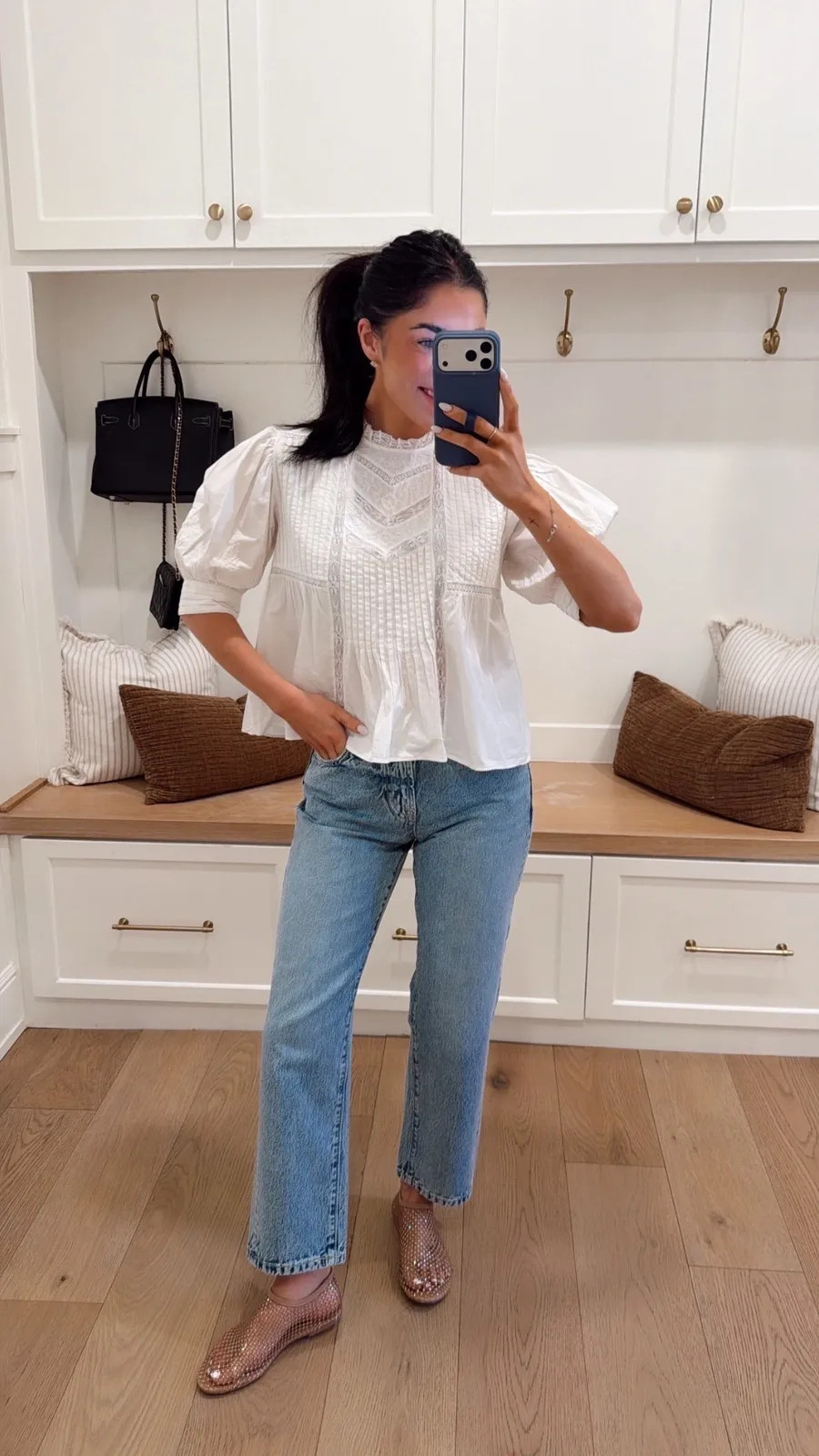 Recent order from Zara!! Such cute staple pieces! 

summer outfits, watchnow, new arrivals, denim, blouse, Katy roach, livingmybeststyle 

 #LTKootd