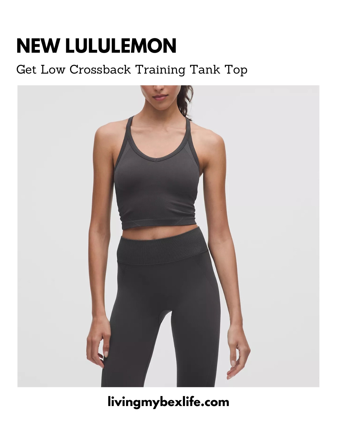 New lululemon: Get Low Crossback Training Tank Top designed to provide light support for B/C cups. Pair with the 5" Get Low Short or High-Rise Get Low Training Tight to create a matching set. 

weightlifting, gym inspo, workout outfit, gym outfit, hot girl walk, strength training, Crossfit, pilates, new year new me, health journey 

 #LTKdayinmylife #LTKfitnessgoals #LTKselfcare