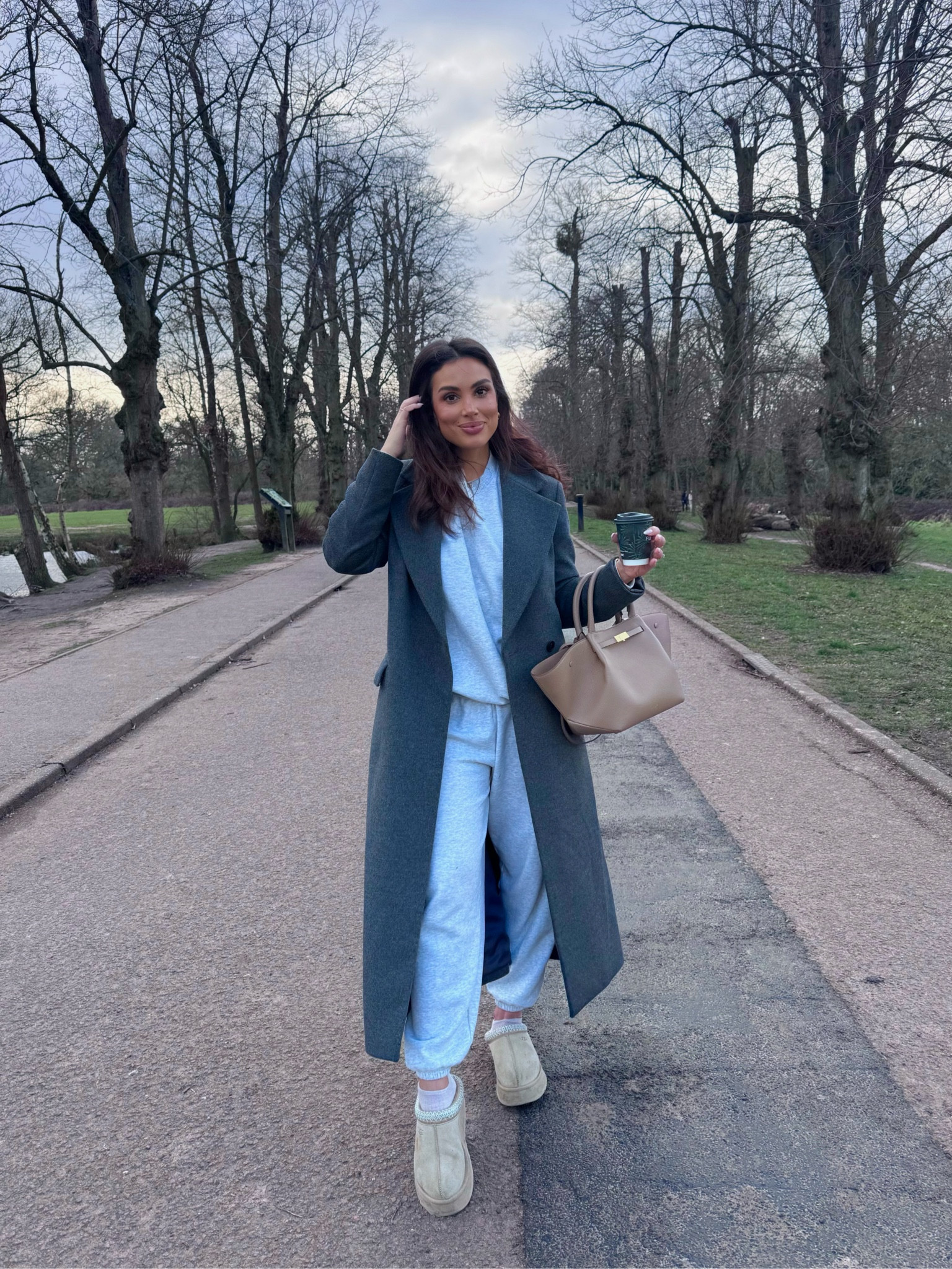 Casual chic always✨ 
Size guide- 
5’4” height,
Tracksuit wear an S in both
Jacket size 8

#LTKluxury