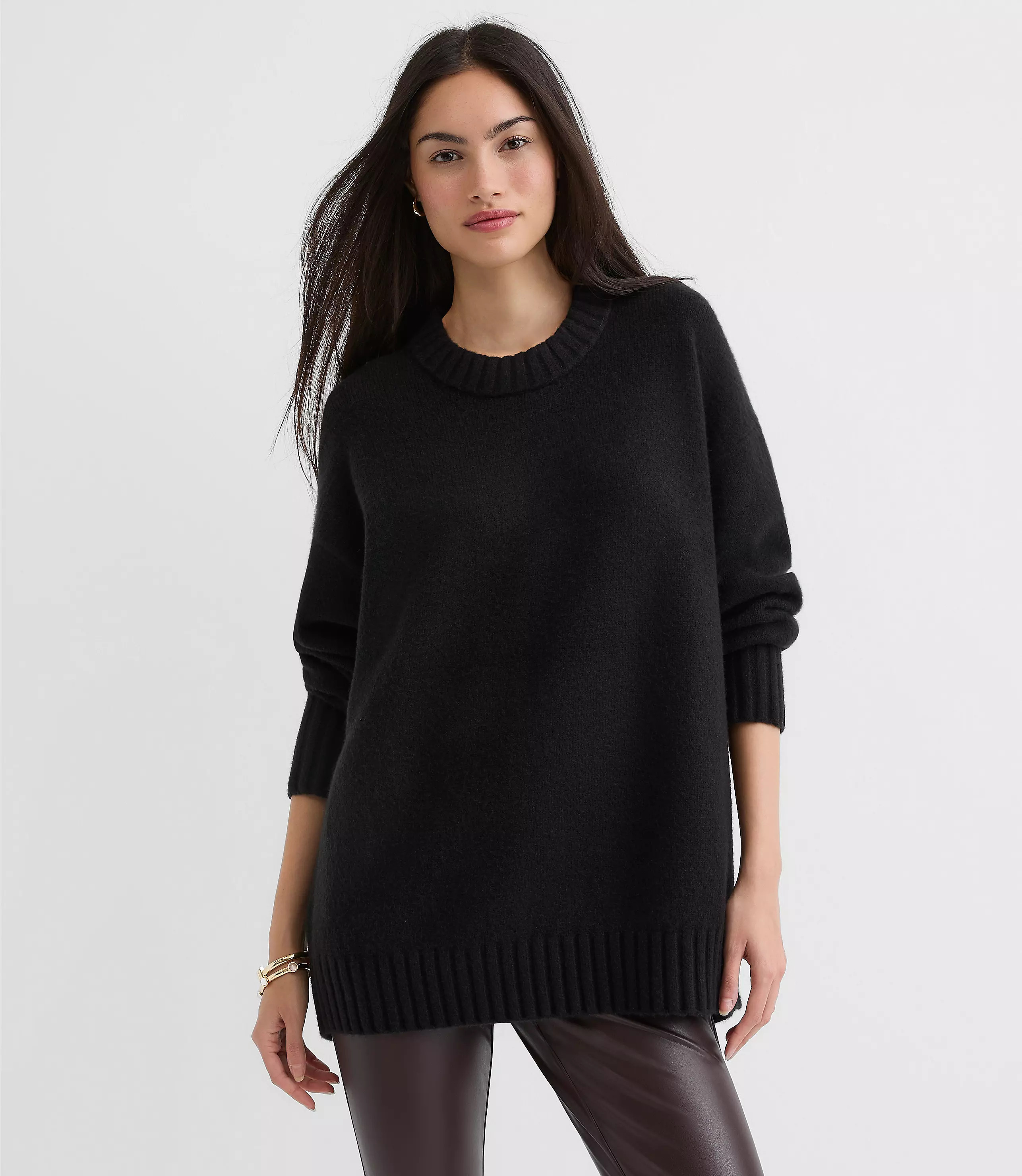 Balloon Sleeve Tunic Sweater | LOFT
