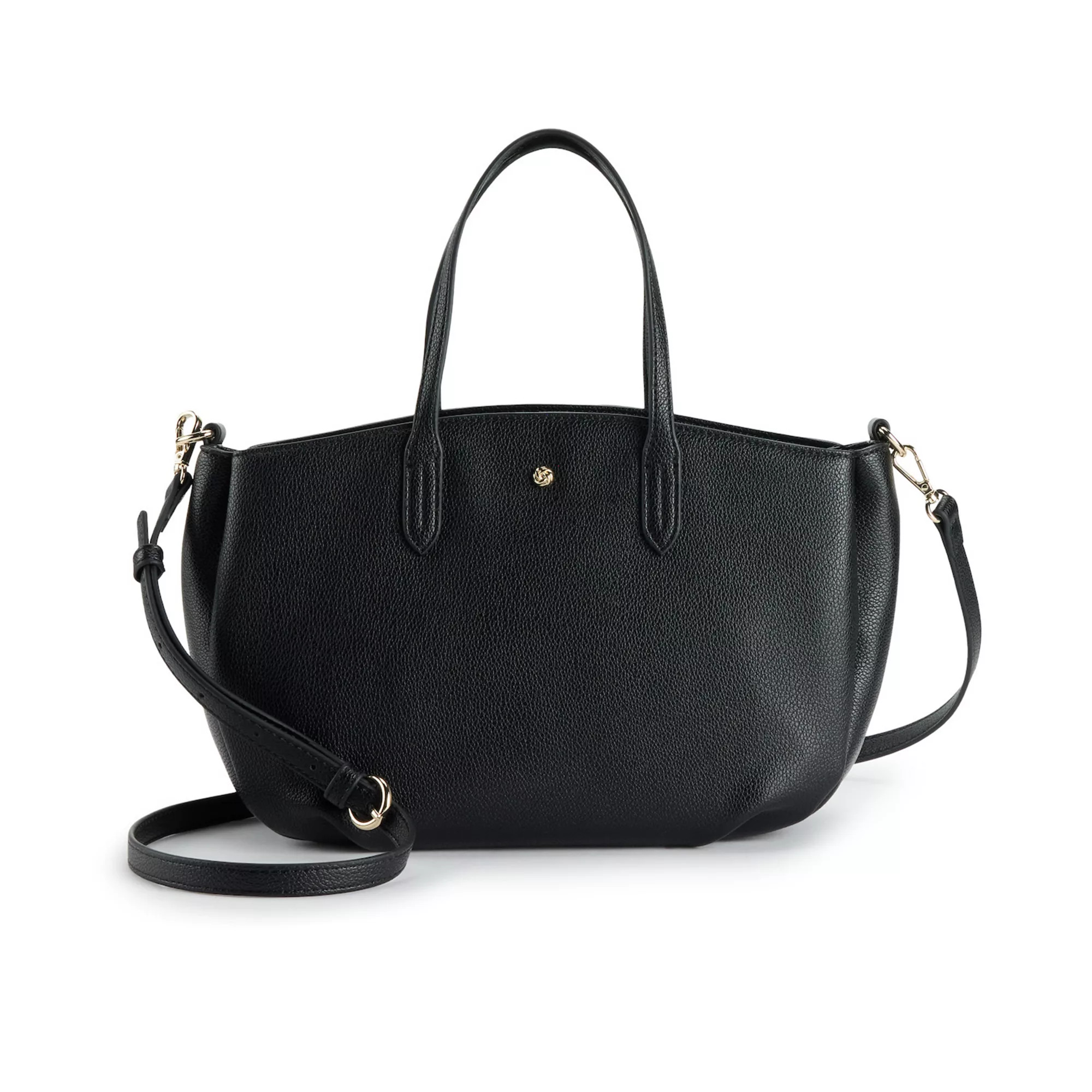 LC Lauren Conrad Katie Curved Satchel Bag | Kohl's