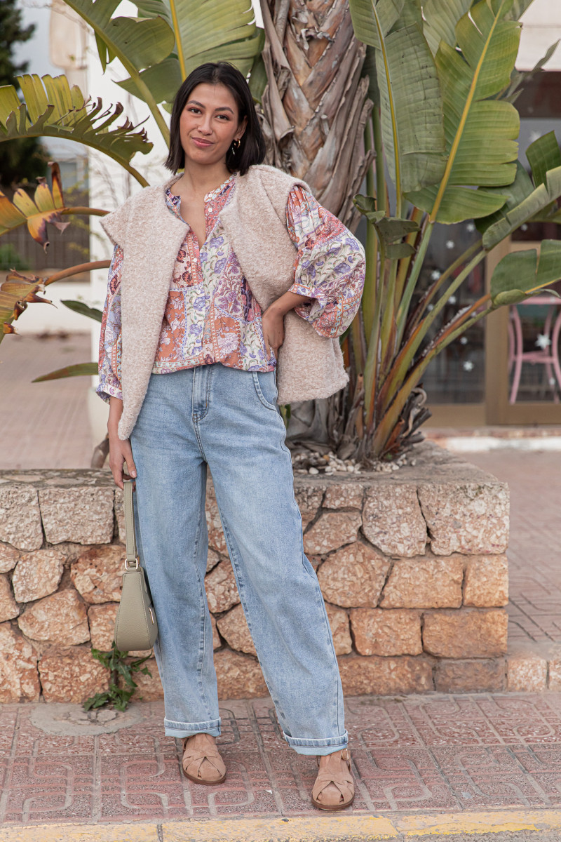 LUCINDA Lilas - Chemise femme | Pretty Wire