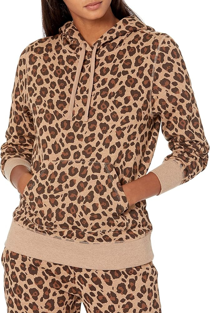 Amazon Essentials Women's French Terry Fleece Pullover Hoodie (Available in Plus Size) | Amazon (US)