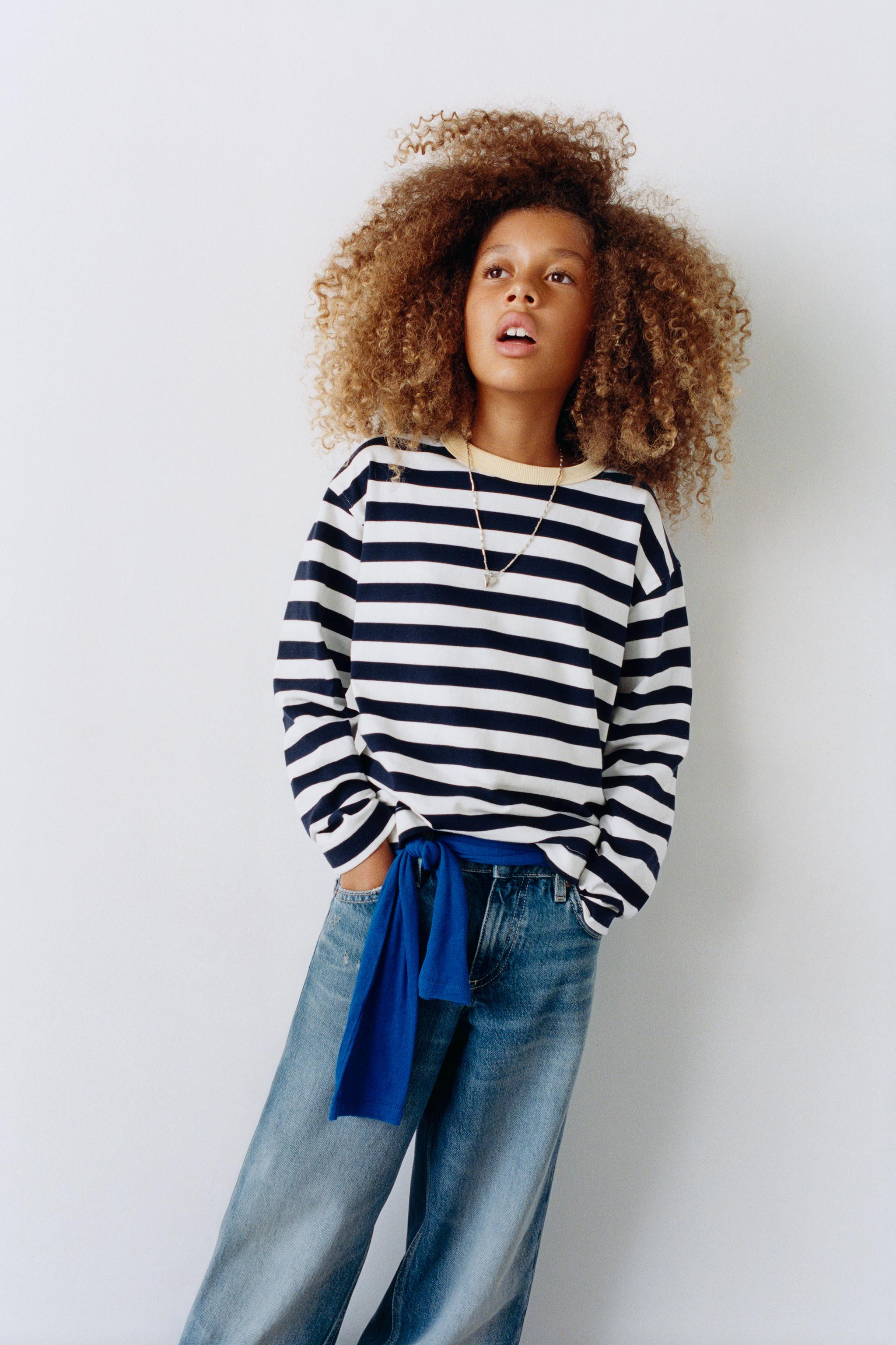 HEAVYWEIGHT STRIPED PRINT T-SHIRT | Zara US