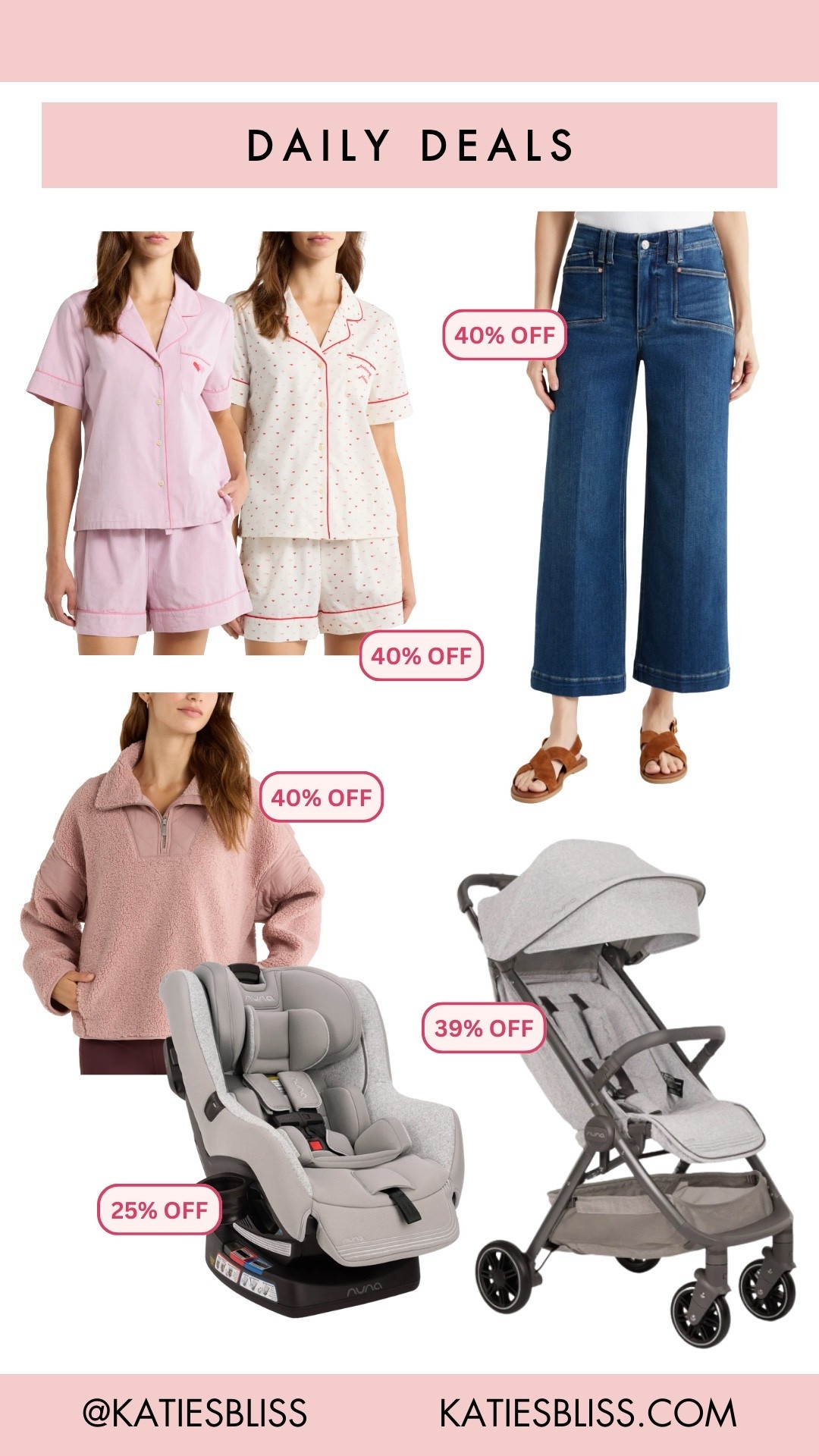 Still on sale at Nordstrom ✨

Nuna. Car seat. Stroller. Paige. Jeans. Denim. Zella. Cotton pajamas. Sale. Deal. Markdown. 



#LTKSaleAlert #LTKBaby