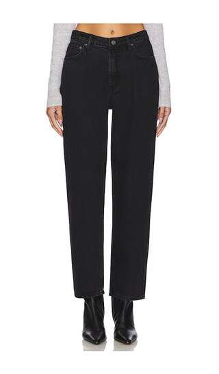 GRLFRND Eva Relaxed 90's Jeans in Black. - size 25 | Revolve Clothing (Global)